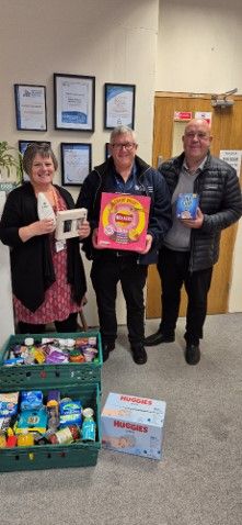 Supporting our local foodbank during what will be a challenging winter